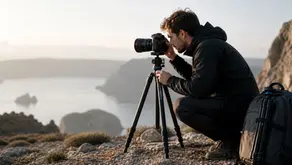 Benro tripod ile dış mekanda profesyonel fotoğraf çekimi ve stabil kamera kullanımı