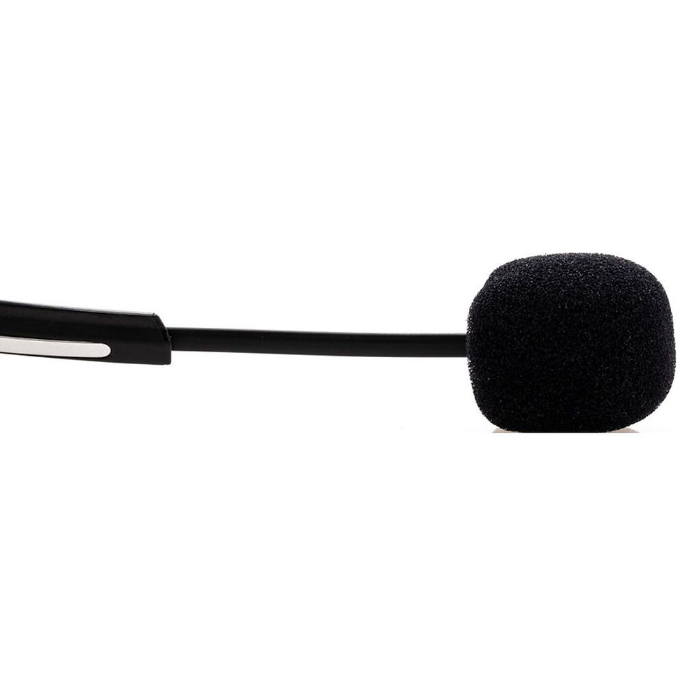 Küçük resim: Benro MeVIDEO MWH-1 Kablolu Kulak Üstü Stereo Kulaklık ve Mikrofon Seti