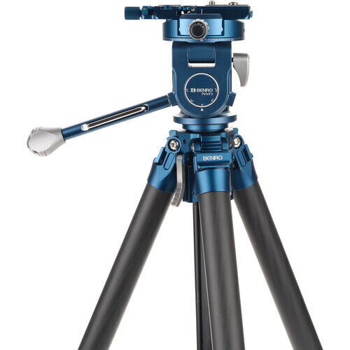 Küçük resim: Benro PHVF3 Fotoğraf Video Seri 3 Hibrit Döner Kafa Akışkan Sönümlemeli Profesyonel Tripod Kafası