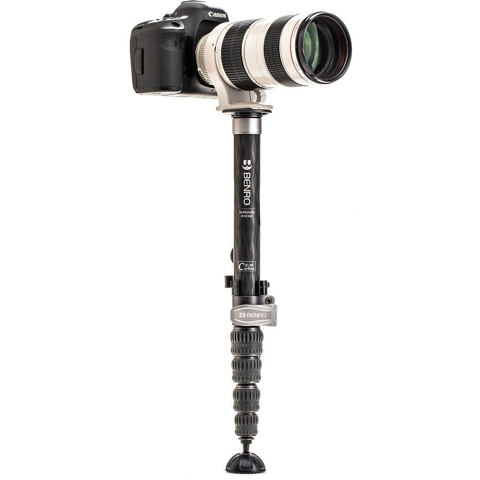 Benro MSD36C SupaDupa Karbon Fiber Monopod ve Hibrit Kilit Mekanizması
