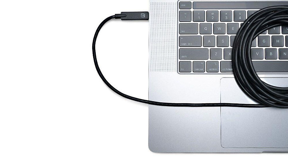 Küçük resim: Tether Tools TetherBoost Pro USB-C Core Controller 5m Uzatma Kablosu siyah USB-C aktif tether uzatma kablosu
