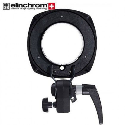 Küçük resim: Elinchrom Quadra MK-II reflektör ve softbox adaptörü, Elinchrom bayonet ve ışık ayağı desteği