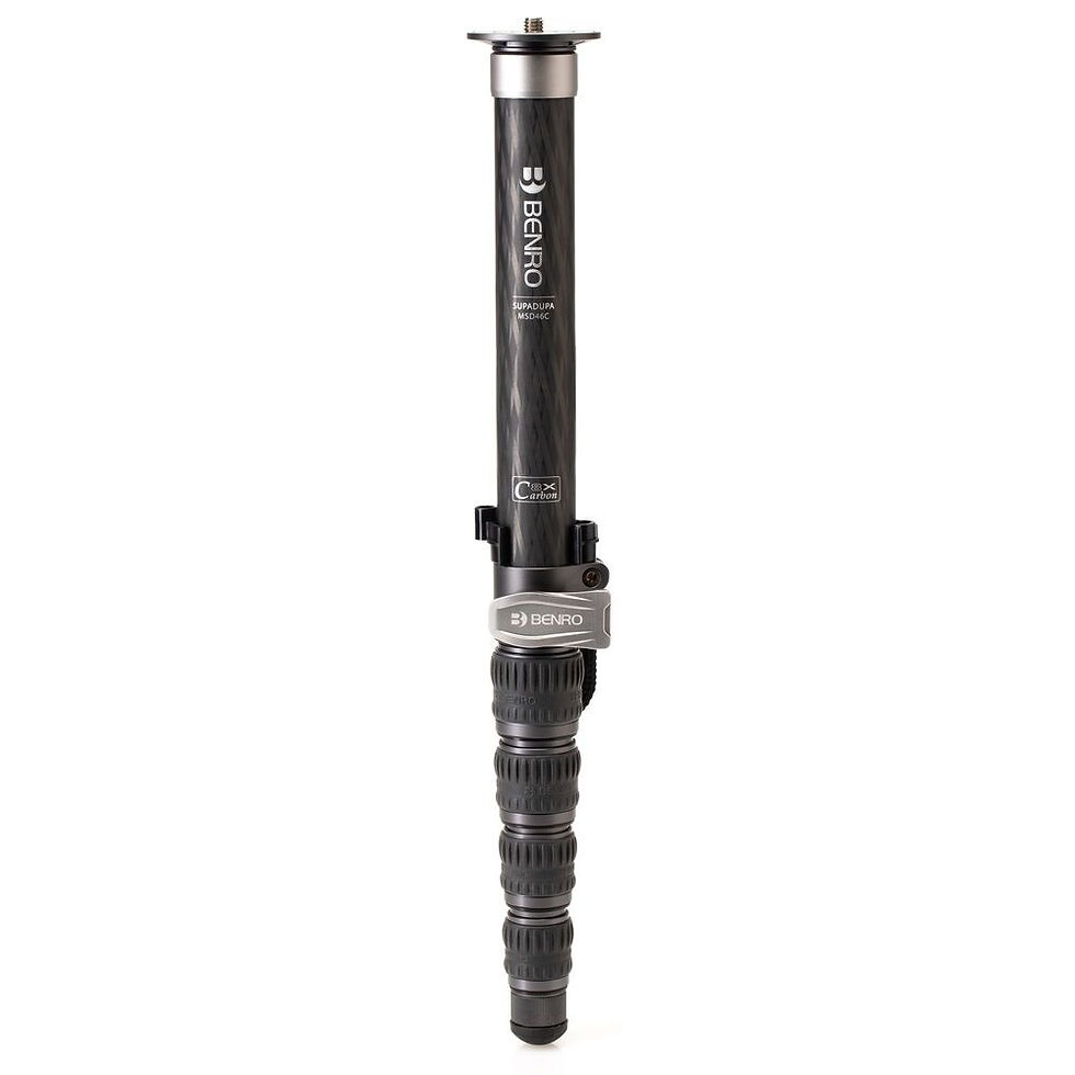 Benro MSD46C SupaDupa Carbon Fiber Monopod 40 Kg Taşıma Kapasiteli Hafif Monopod