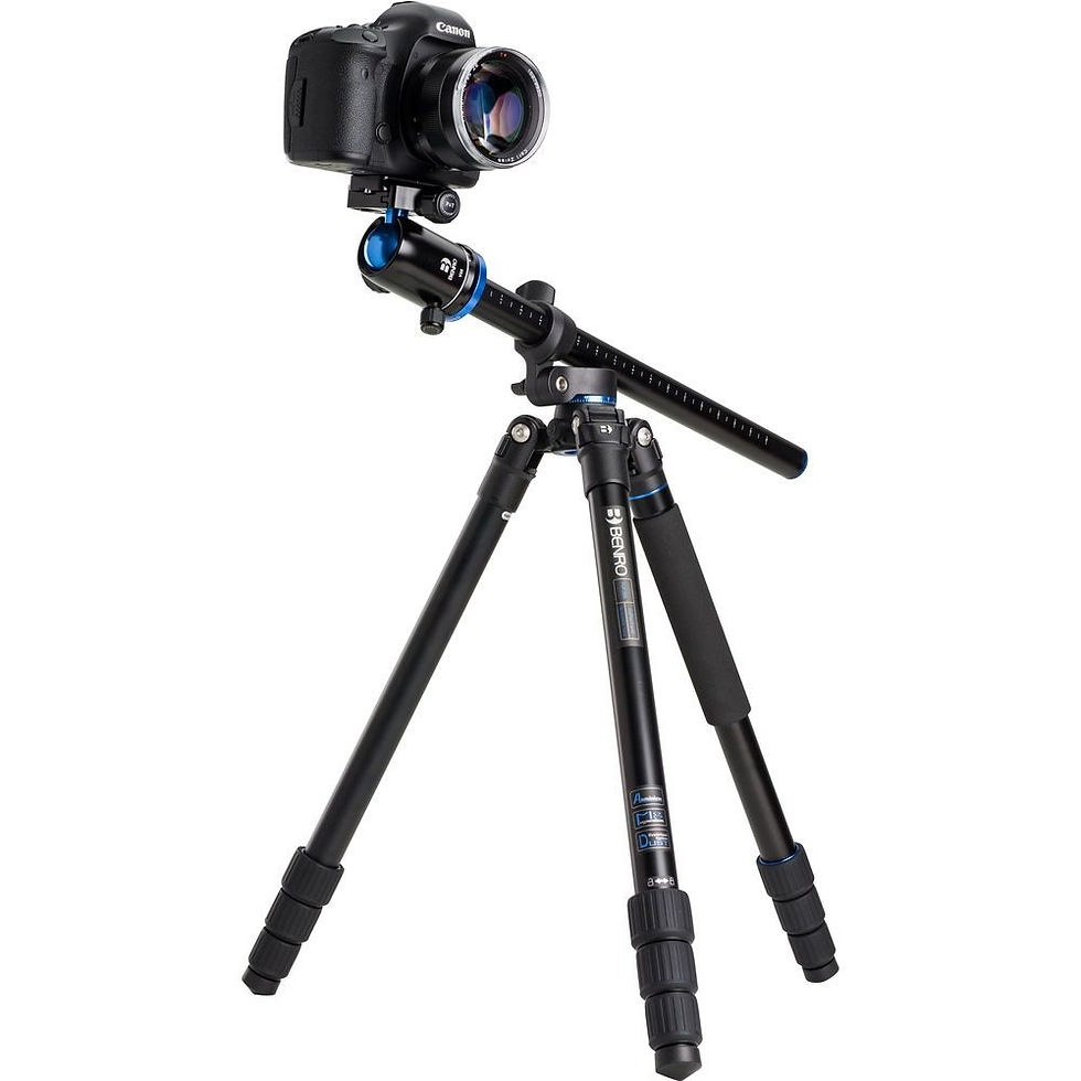 Benro GoPLus FGP28AB2 Tripod Kiti Yatay Merkezi Kol ve Tek Ayağa Dönüşebilen Bacaklar