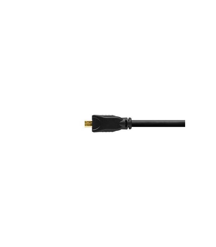 Tether Tools TetherPro HDMI Micro to HDMI 4.6 m Kablo Micro HDMI çıkışlı kameralar için siyah standart HDMI bağlantı kablosu