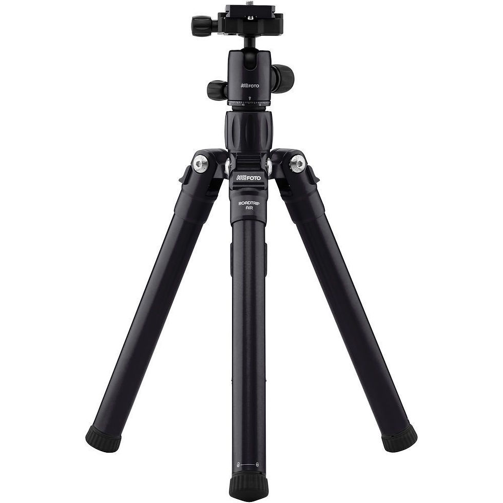 Benro MeFOTO RTAIRBLK Roadtrip Air Tripod Black Siyah Telefon Tutuculu Seyahat Tripodu