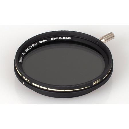 Küçük resim: Kenko 55 mm PL Fader ND3 ND400 Variable ND Filtre video ve fotoğraf çekimleri için ayarlanabilir değişken ND filtre