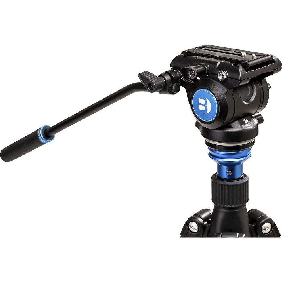 Benro S4Pro Fluid Video Head 4 Kg Taşıma Kapasiteli Kompakt Video Kafası