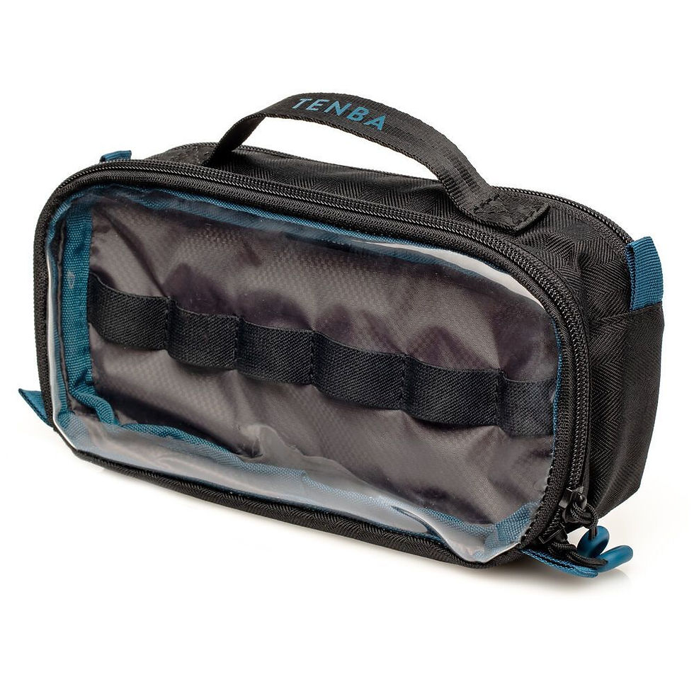 Tenba Tools-Series Duo 4 Cable Pouch Siyah Kablo ve Aksesuar Düzenleme Çantası