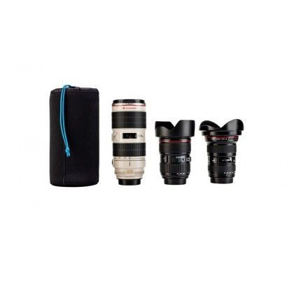 Küçük resim: Tenba Tools Soft Lens Pouch 23 x 12 cm Siyah Neopren Lens Kılıfı