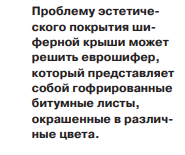 Еврошифер для бань из бруса в Новосибирске