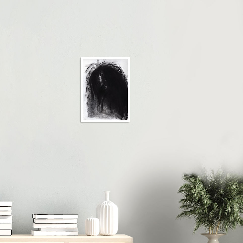 Thumbnail: La Gritona Fine Art Poster