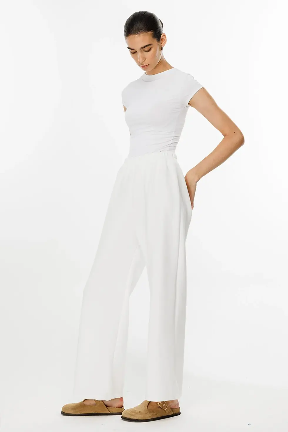 Küçük resim: BELİ LASTİKLİ SCUBA PANTOLON