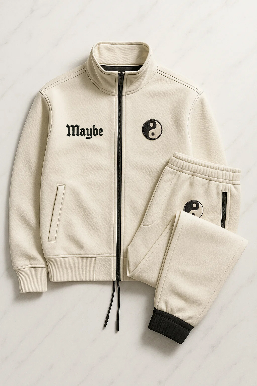 Maybe Today varsity jacket CAD