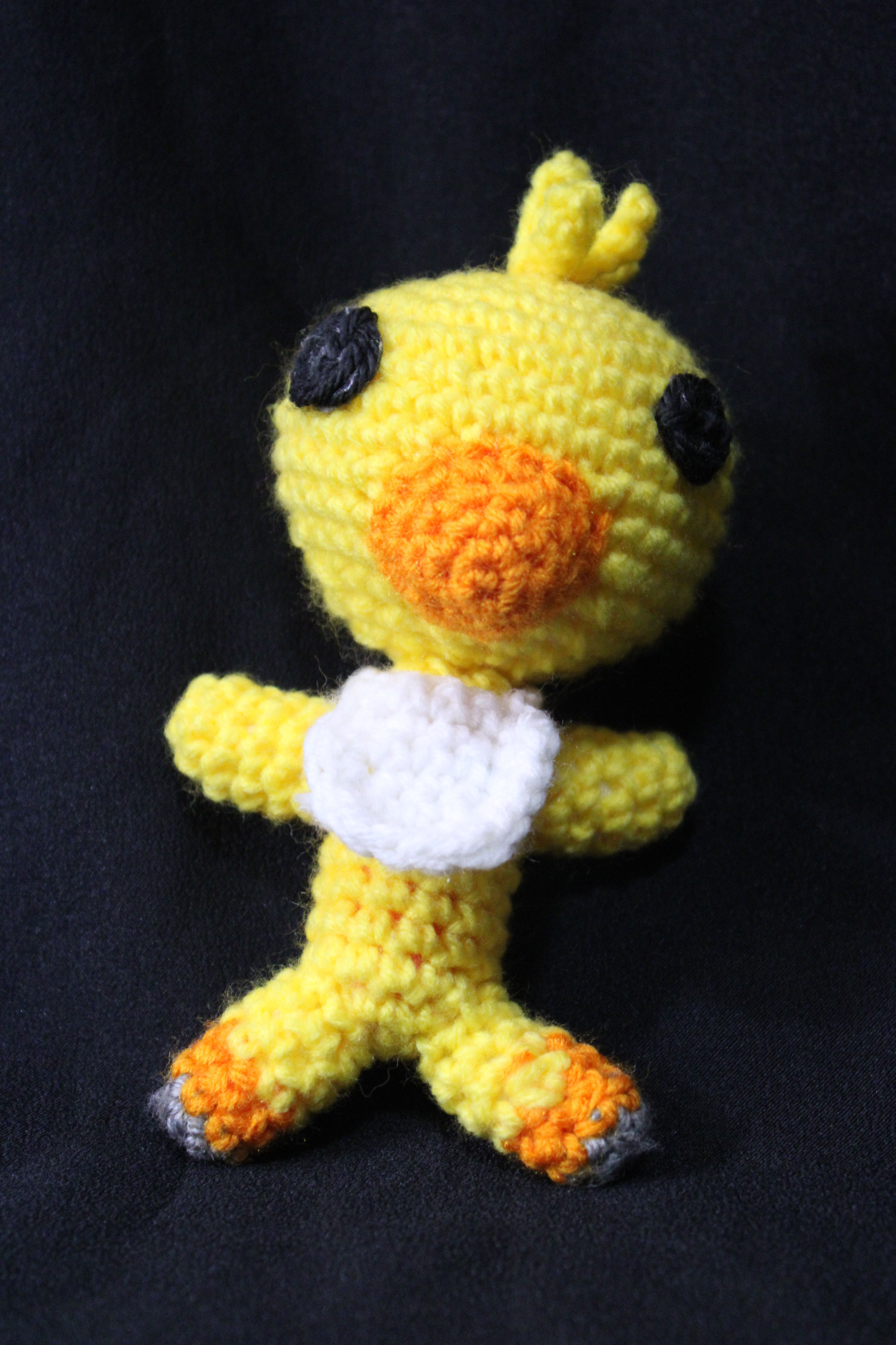 Five Nights of Plushes Chica Crochet Pattern