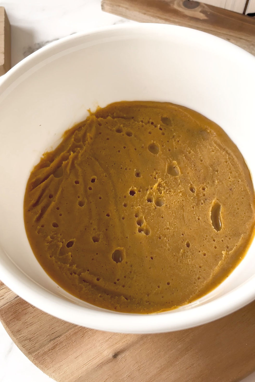 Pumpkin White Chocolate Ganache