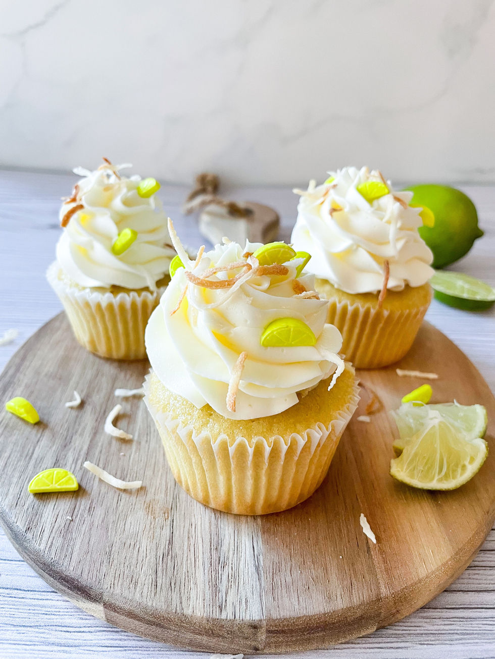 Coconut Lime cupcakes