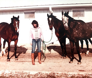 Janet and horses.JPG