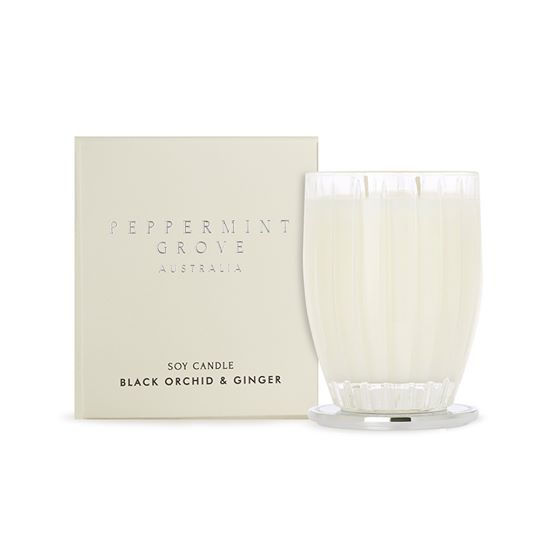 Peppermint Grove Candle - Black Orchid and Ginger (Large)
