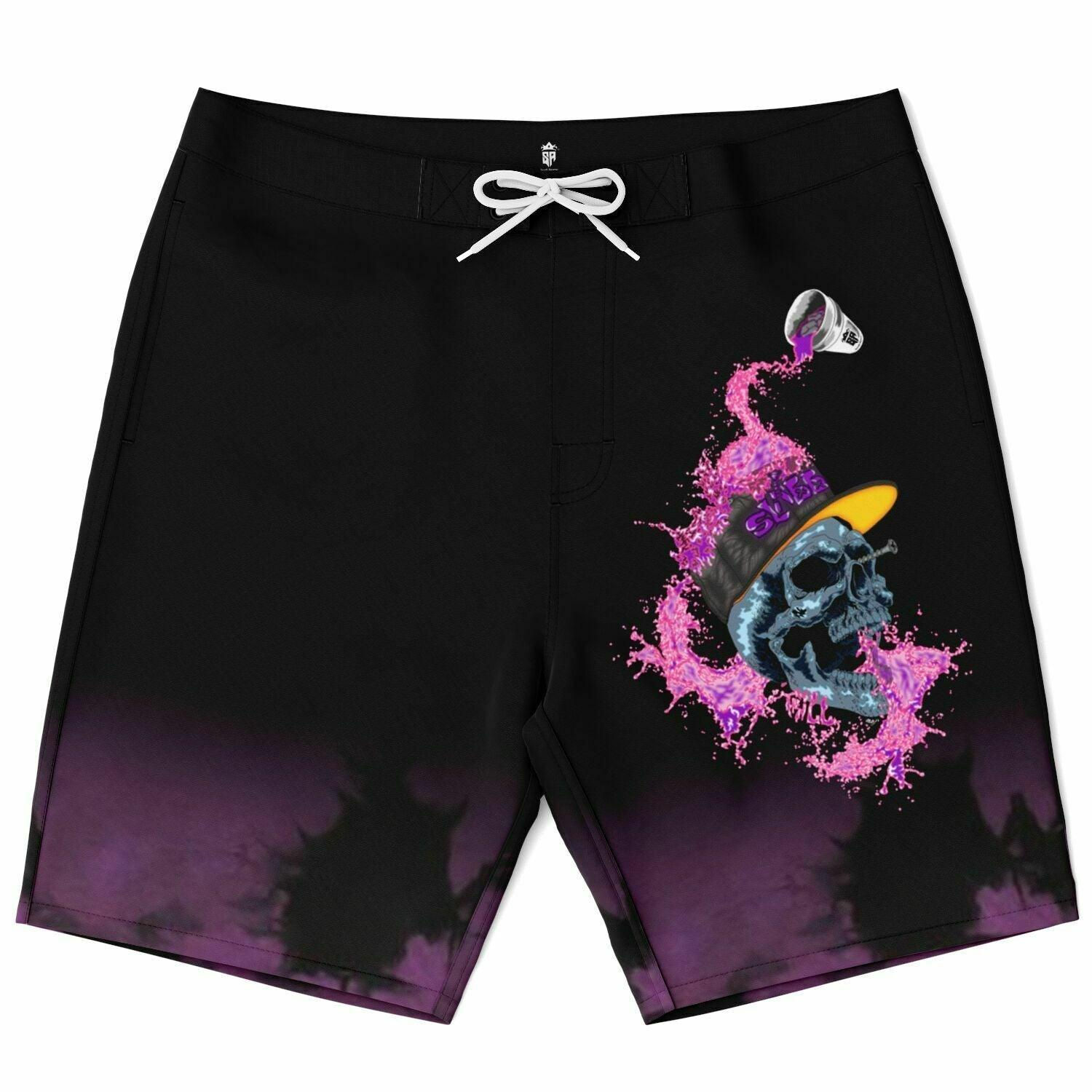 SLABB X Scott Atomic Board Shorts Pink