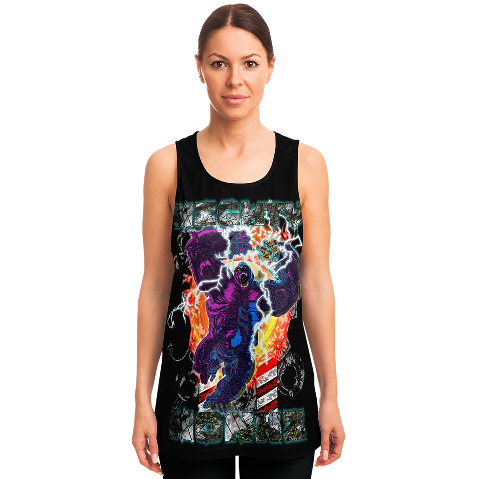 Thumbnail: Mighty Monkz X Scott Atomic Unisex Tank Top