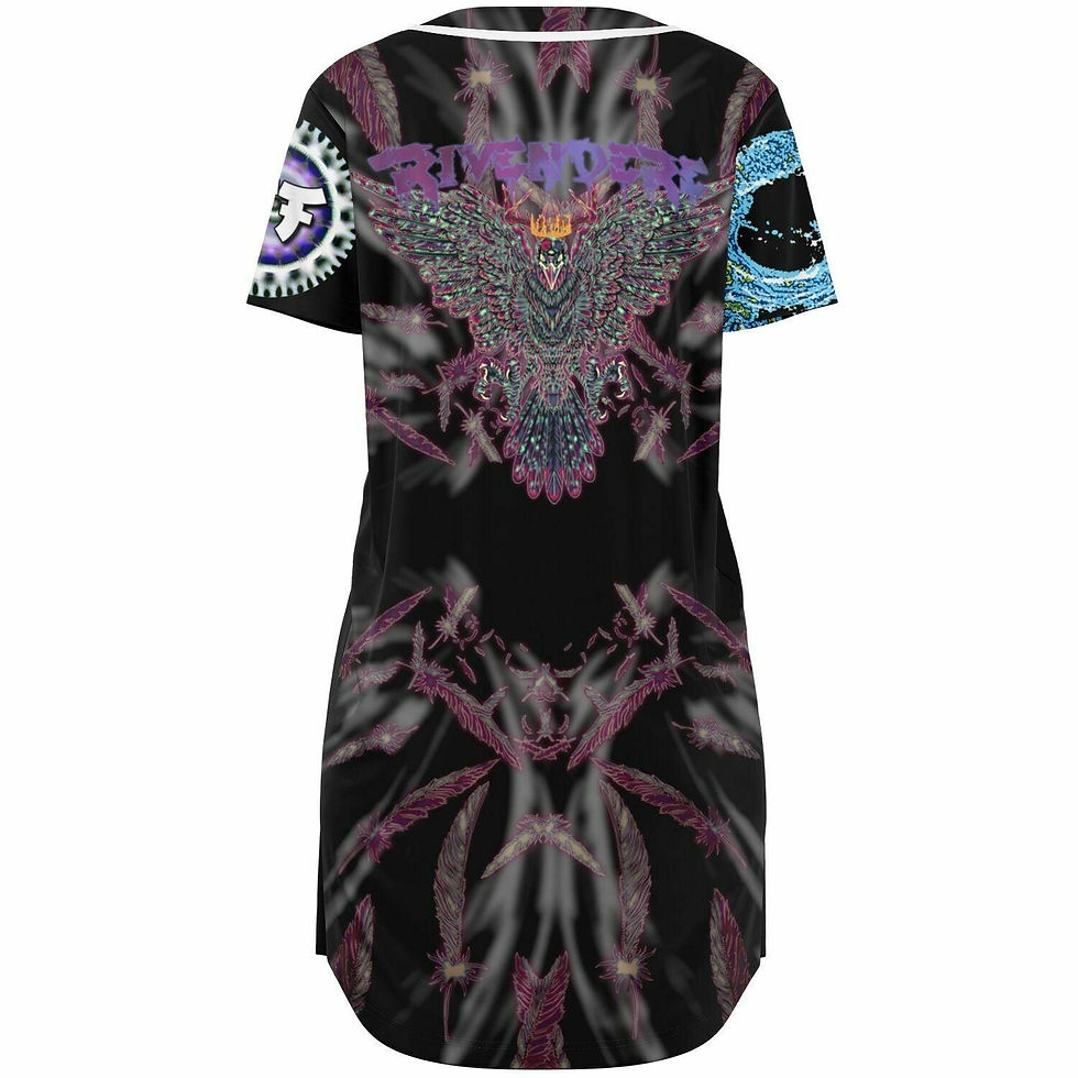 Thumbnail: Rivendere X Scott Atomic Baseball Jersey Dress