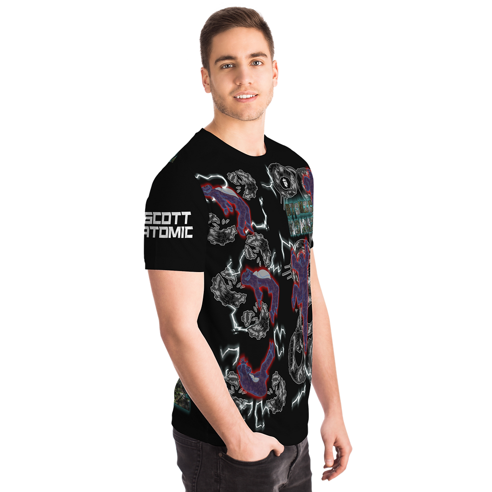 Thumbnail: Mighty Monkz X Scott Atomic T-shirt