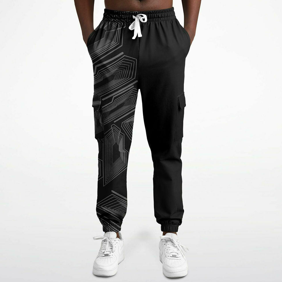 Thumbnail: Atomic Cyberpunk Athletic Cargo Joggers