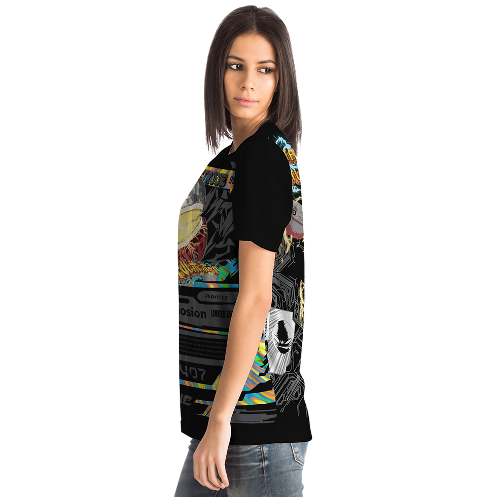 Thumbnail: Electrostep Network X Scott Atomic Cyberpunk Mega Voltorb T-Shirt