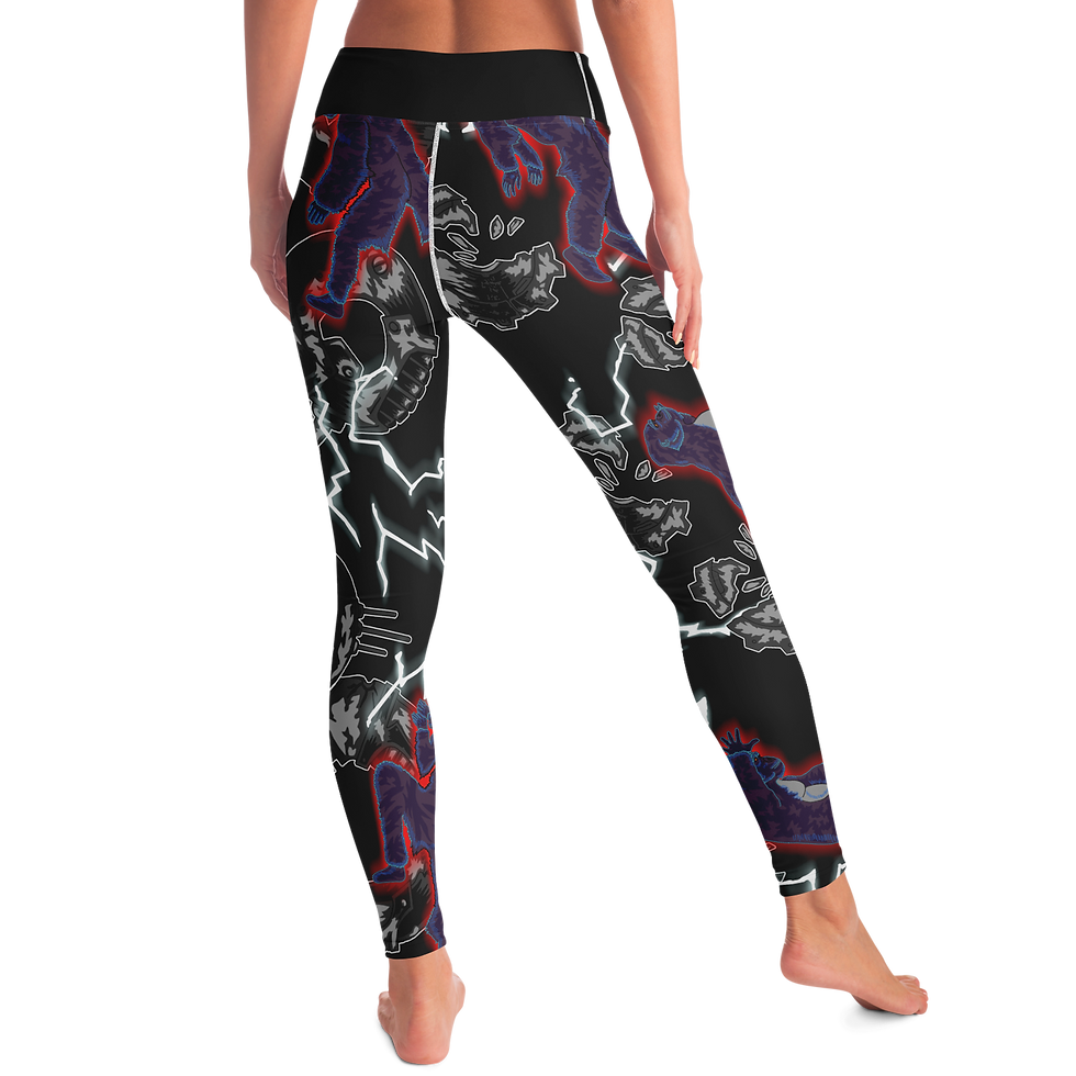 Thumbnail: Mighty Monkz X Scott Atomic Yoga Leggings