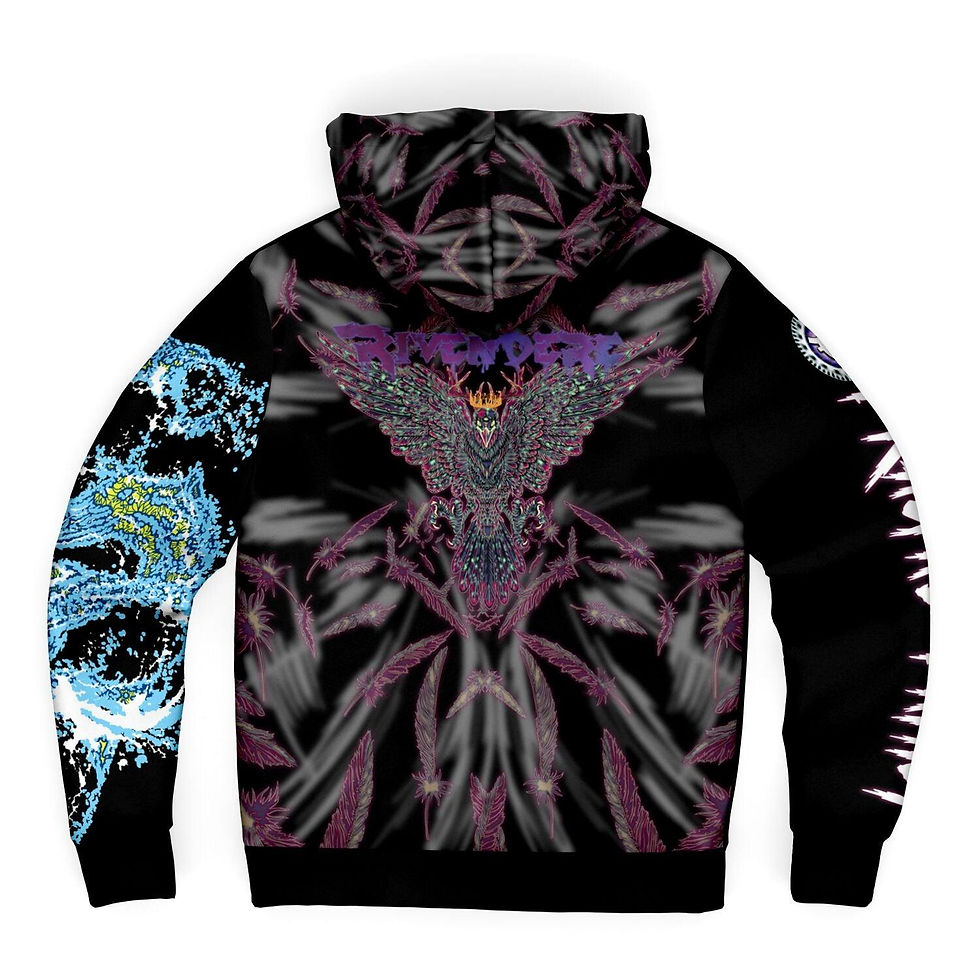 Thumbnail: Rivendere X Scott Atomic Microfleece Zip hoodie