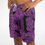 Thumbnail: Scott Atomic Purple Vintage Gothic Board Shorts
