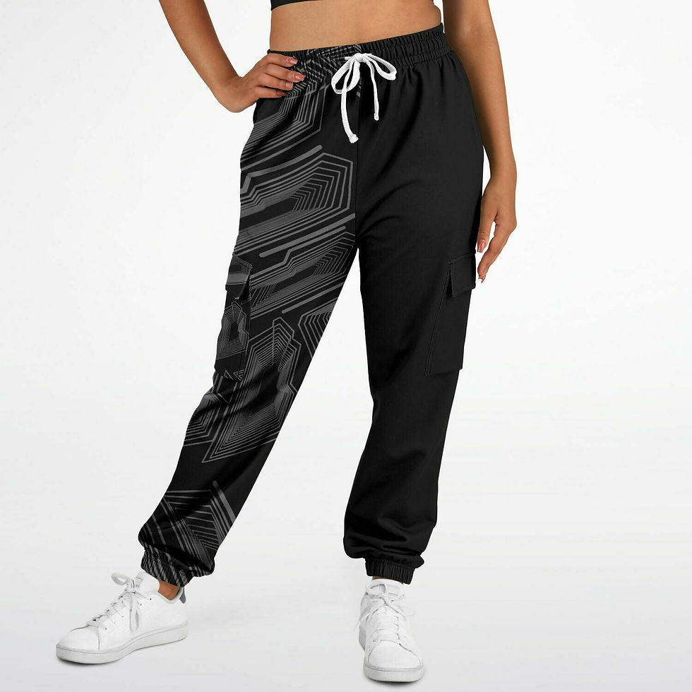 Thumbnail: Atomic Cyberpunk Athletic Cargo Joggers