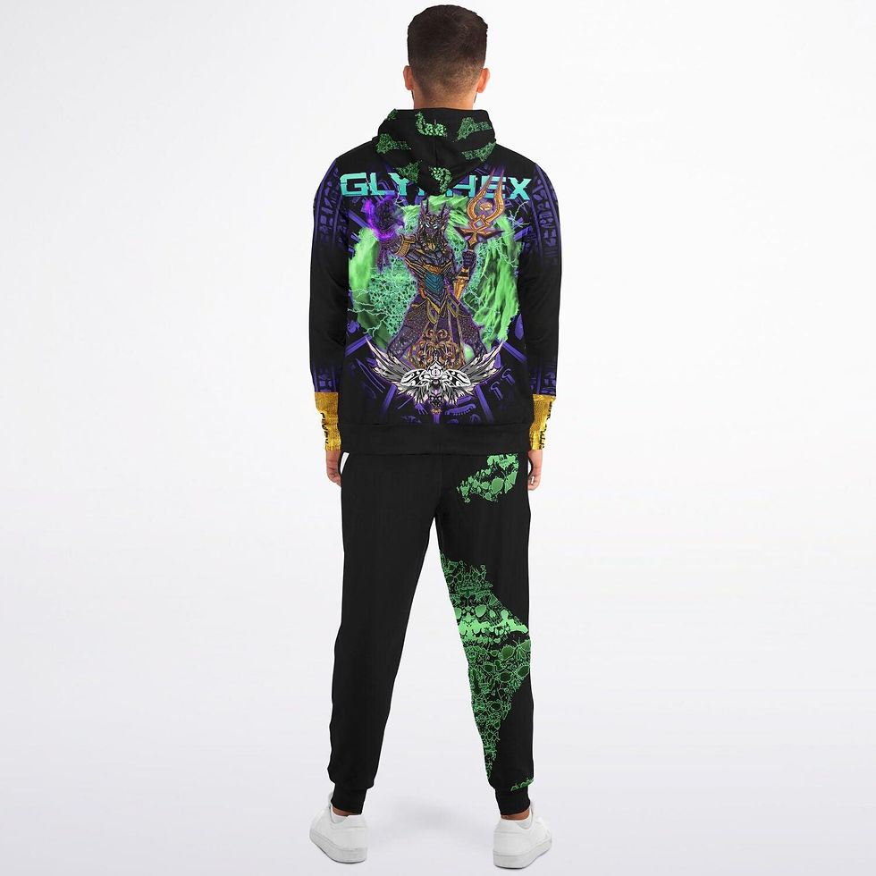 Thumbnail: Glyphex X Scott Atomic Zip-Hoodie & Jogger