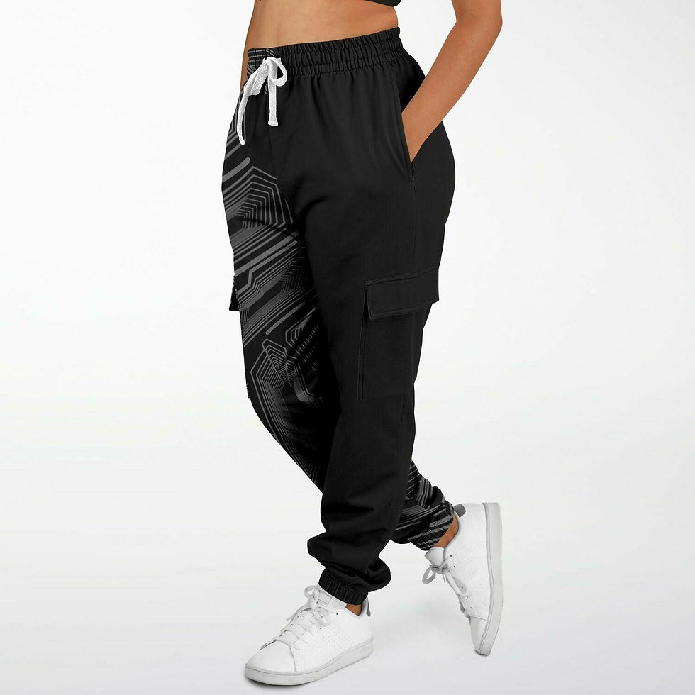 Thumbnail: Atomic Cyberpunk Athletic Cargo Joggers