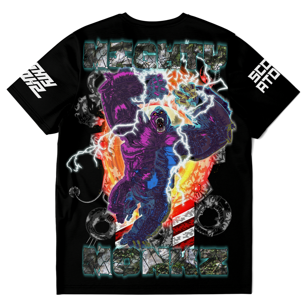 Thumbnail: Mighty Monkz X Scott Atomic T-shirt