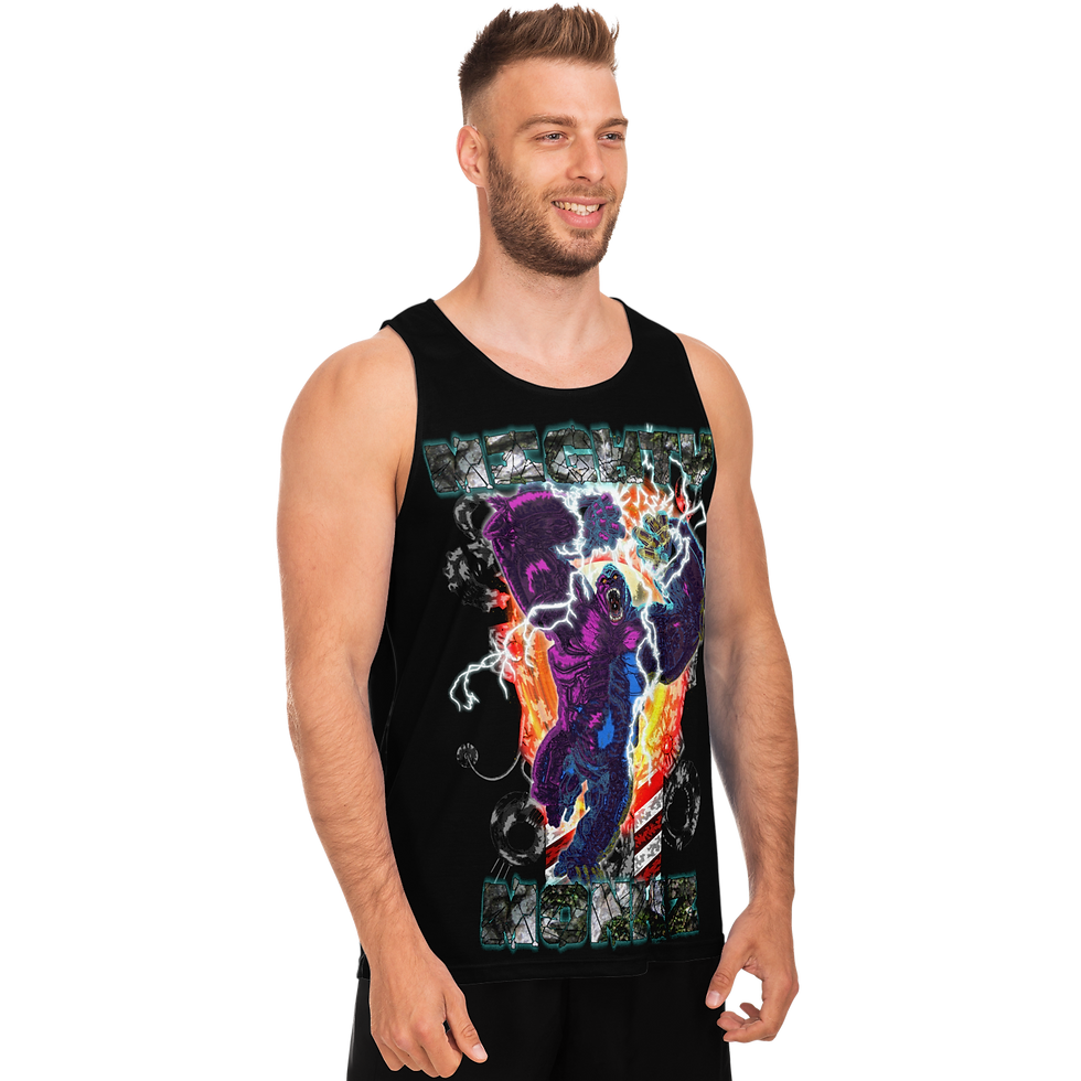 Thumbnail: Mighty Monkz X Scott Atomic Unisex Tank Top