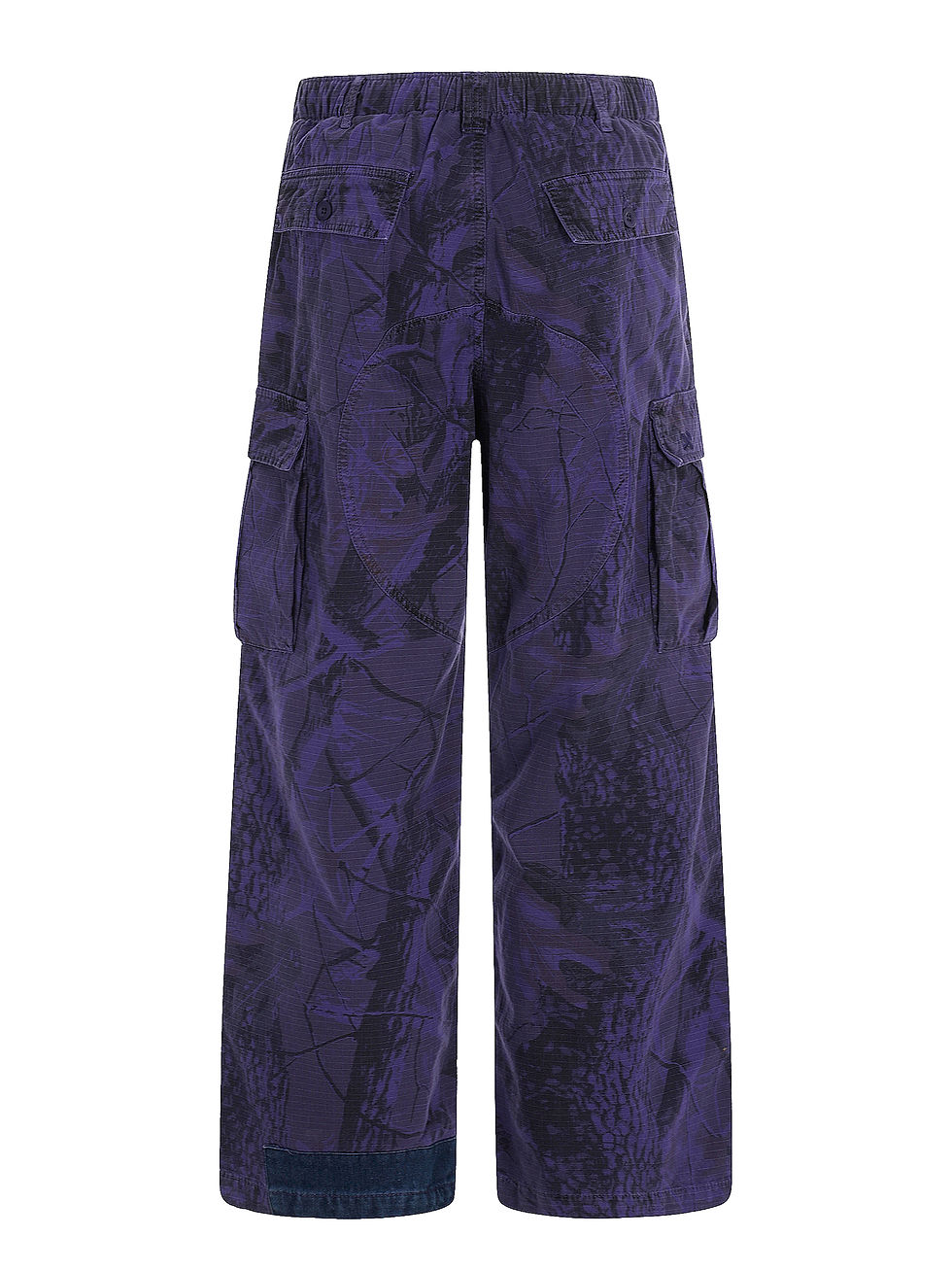 Thumbnail: Relaxed wide utility pockets nylon cargo pants