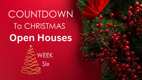 Christmas Open Houses You Don't Want To Miss! Mark Your Calendars!