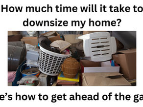 Downsizing?  You May Not Fully Realize Just How Much Stuff You’ve Accumulated Until You Have To    Sort Through It All.