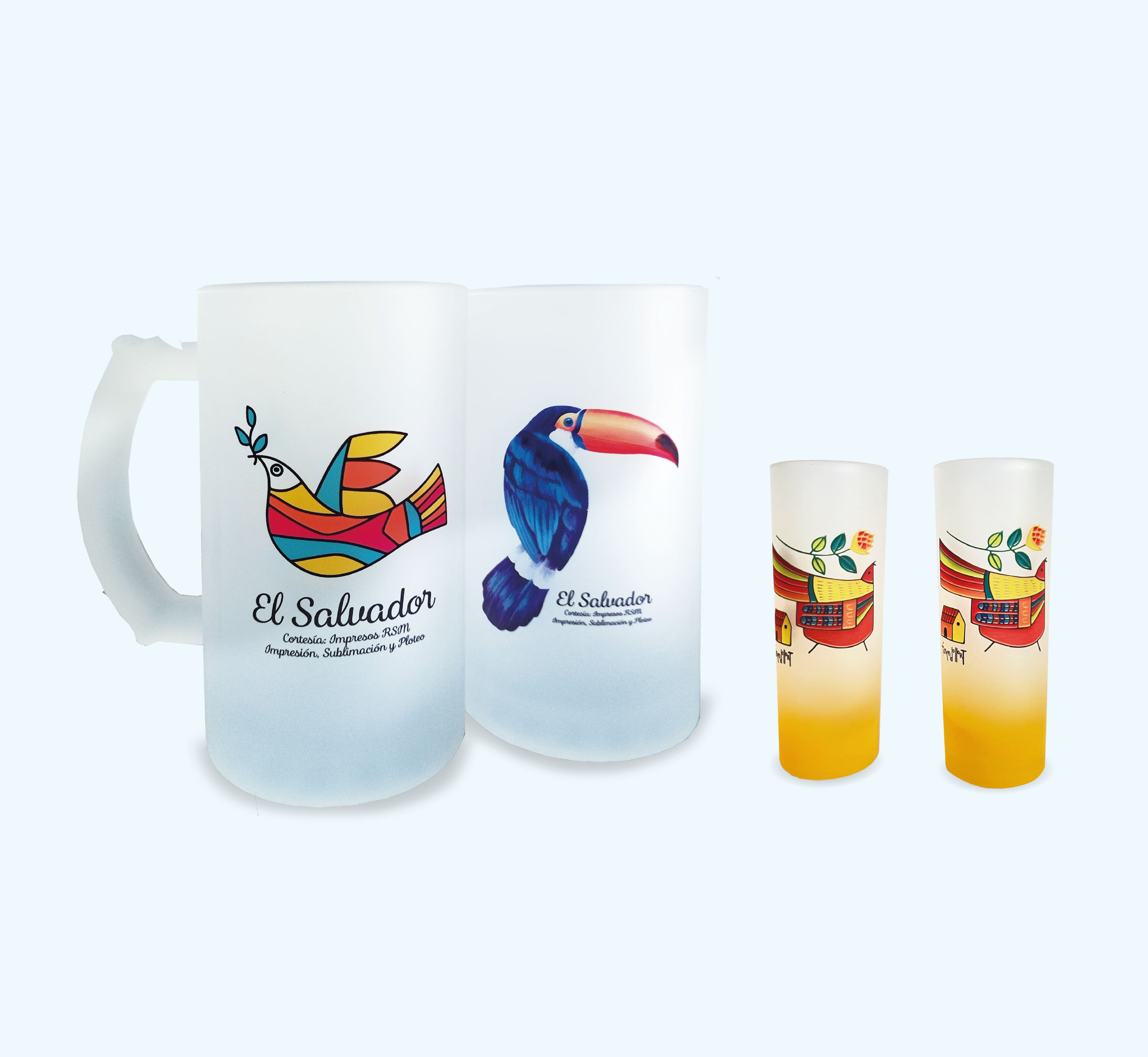 Jarras, tazasy tequileros