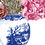 Thumbnail: art print of coloured vase of flowers close up.