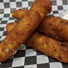 Palos de mozzarella