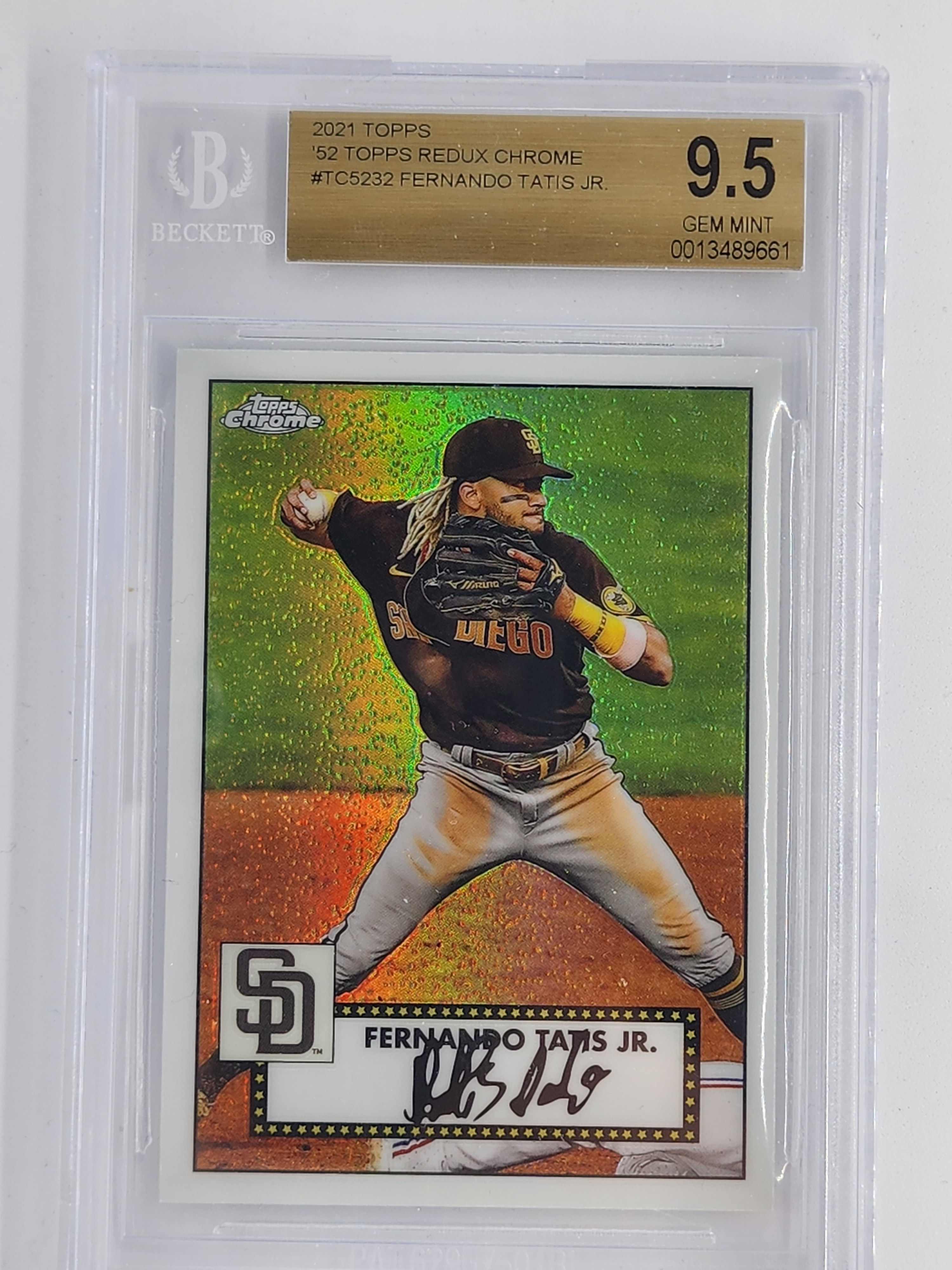 2021 TOPPS '52 TOPPS REDUX CHROME #TC5232 FERNANDO TATIS JR.