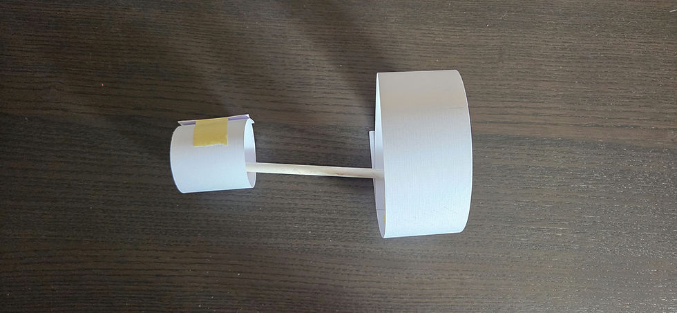 Straw glider