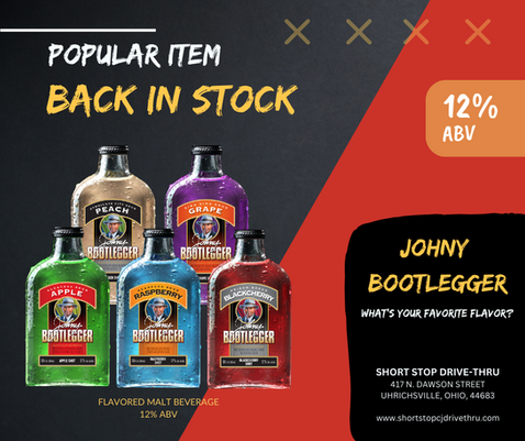 Picture of Johny Bootlegger drink.