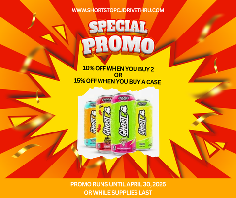 Picture of Ghost Energy Promo.
