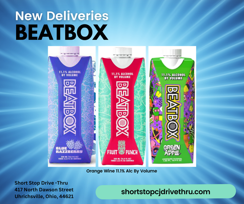 Picture of Beatbox beverages.
