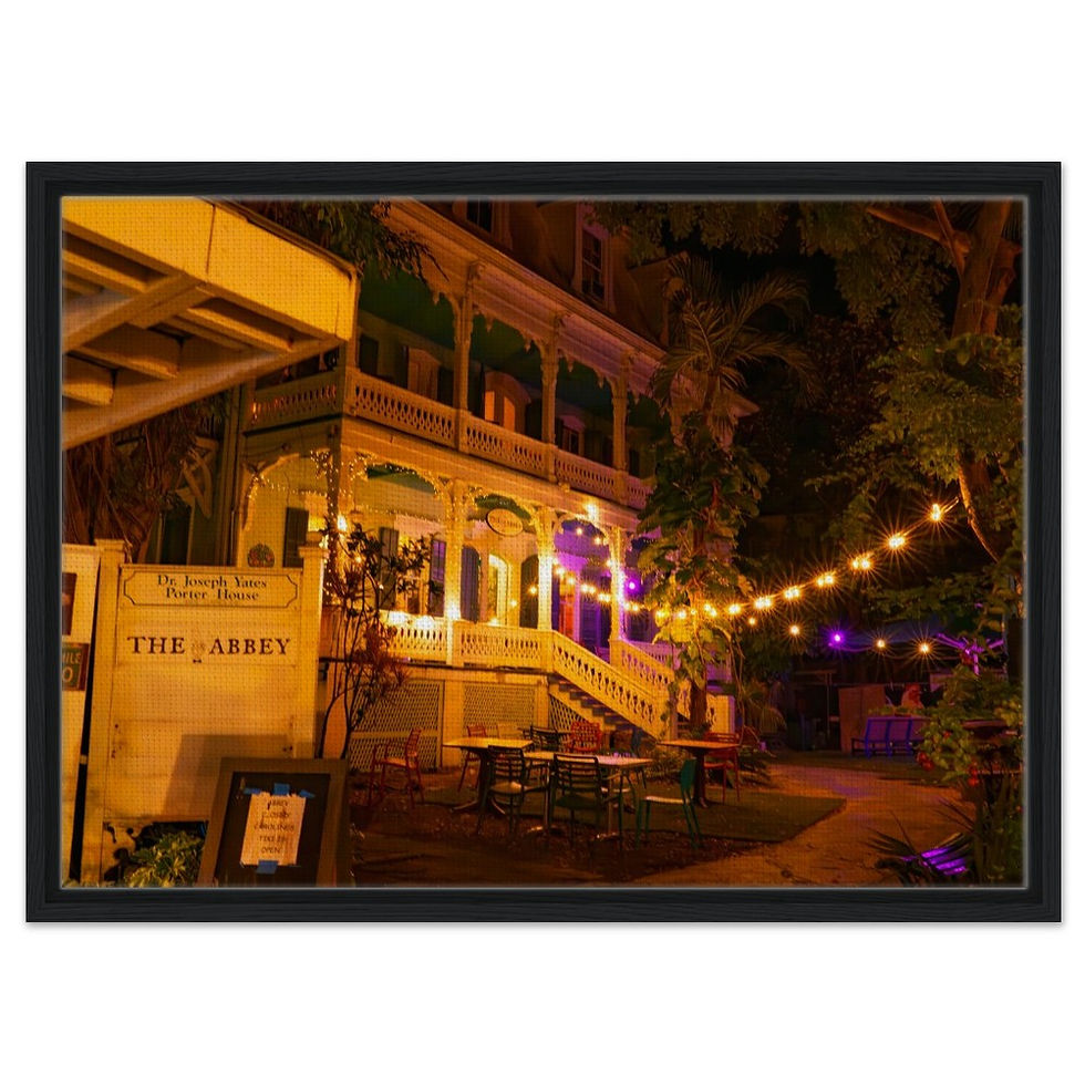 Thumbnail: Key West The Florida Keys Framed Canvas