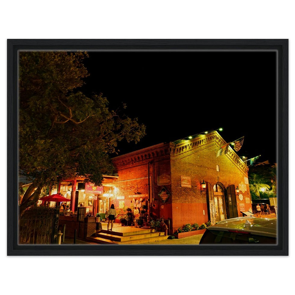 Thumbnail: Key West The Florida Keys Framed Canvas